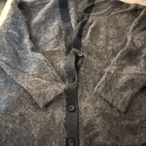 Everlane Charcoal Knit Sweater